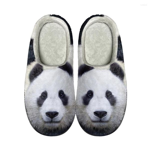 Zapatillas Animal Print Design Home Cotton Custom Mens Womens Sandals Felpa Casual Keep Warm Shoes Thermal Slippe