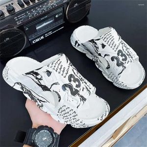 Slippers Chambres Numéro 43 Gym masculine Gymnase Hawaiian Flip Flops Chaussures Sandales Sneakers noirs Sport Funky 2024Summer Sneacker