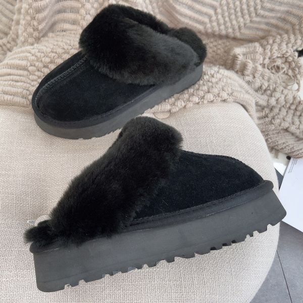 Pantoufles Bottes Designer Femmes Australie Pour Botte De Neige Tasmanes Tazz Pantoufles Mini Plateforme Chaussons Hiver Daim Laine Chaussures Dames Fourrure Chaude Bottines De Luxe Uggit