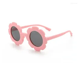 Pantoufles Garçons Filles Lunettes de soleil en silicone Lunettes d'extérieur Lunettes de soleil Ac Lens Cadeau de sécurité pour les enfants