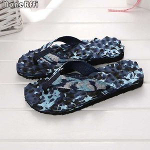 Slippers Casual Mannen Slippers 2023 Zomer Strand Sandalen Antislip Platte Slides Voor Indoor Huis Schoenen Mannelijke Slipper015 H240322