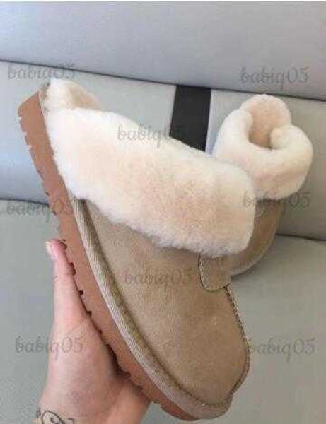 Pantoufles Pantoufles en coton hommes femmes bottes de neige chaud décontracté pyjama d'intérieur vêtements de fête coton antidérapant glisser grande taille chaussures pour femmes taille 35-45 babiq05