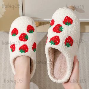 Pantoufles Mignon dessin animé coton pantoufles pour femmes 2023 hiver chaud doux semelle intérieure maison pantoufles femme appartements antidérapant Couple en peluche chaussures T231024