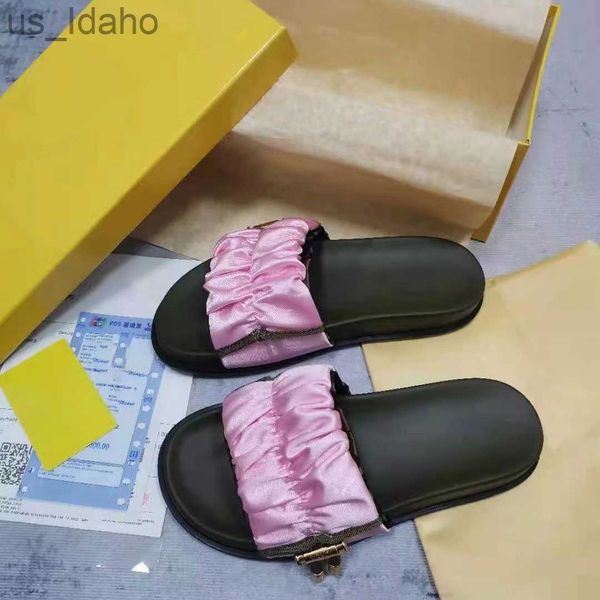 Zapatillas Diseñador Moda Mujer Hombre Sandalia Lujo Dama Caballeros Colorido Lienzo Carta Anatómica Cuero diapositiva 6 estilo Modelo Top con caja EUR 35-45 J230616