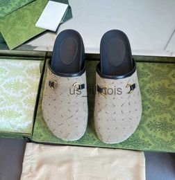 Slippers Ontwerper Nieuwe Stijl Unisex Slippers Mode Afdrukken Leer Letter Dames Sandalen Luxe Platte Bodem Koppels Vrijetijdsschoenen Slipper Heren Classi J230615