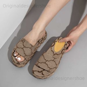 Slippers Designer Platform Slide G Sandals Fashion Luxury Slides Brand Panths Germe pour les femmes avec une boîte d'origine Hot Beach Flip Flops Flat Sandal Sandal Low Heels