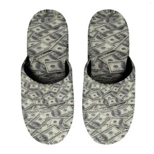 Slippers dollar (17) warm katoen voor mannen vrouwen