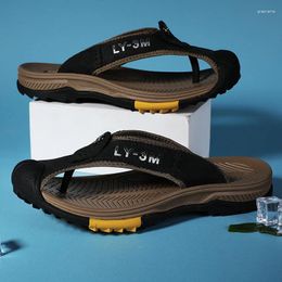 Slippels Eva Flip Flops Loop rond naar huis zacht bodem woonkamer zomer speciale liquidatie eerste laag cowhide sandalen