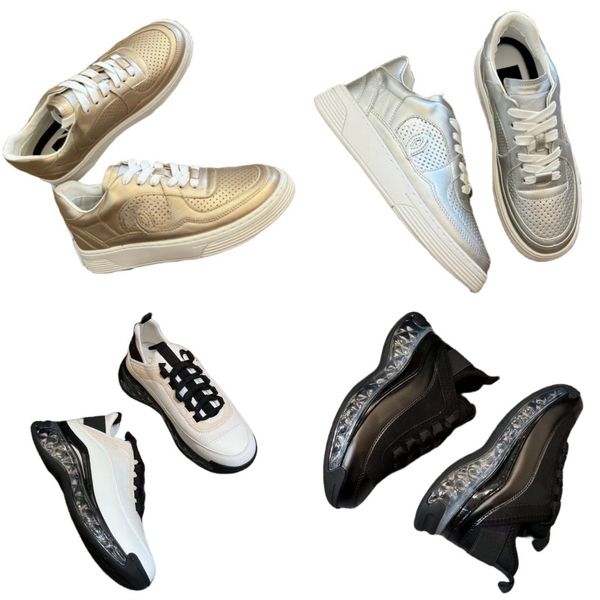 Pantoufles classiques chaussures décontractées pour femmes nouvelles chaussures de créateur de mode chaussures à plateforme en cuir baskets à talons plats chaussures de couleur gelée chaussures à bout rond chaussures à lacets en caoutchouc