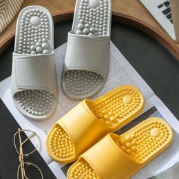 Slippers voelen therapeutisch massage -effect met acupunctuur sandalen acupoint schoenen