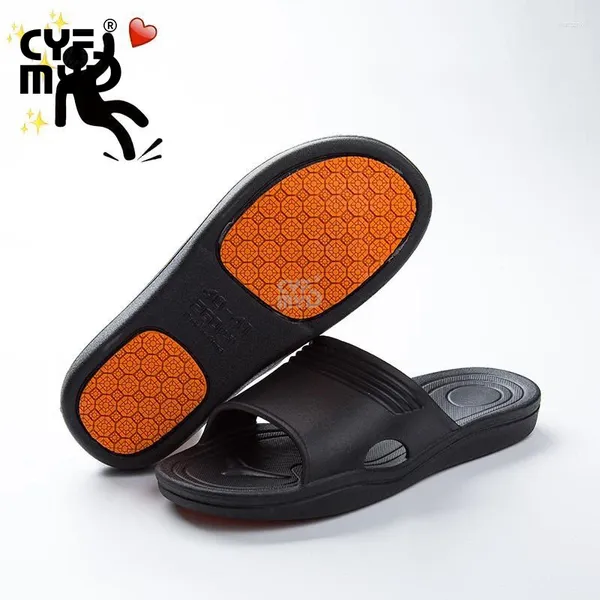 Slippers for Men Soft confortable Chaussures d'été non glissantes 2024 Eva Slipper Indoor Big Size 36-49 Slides résistantes à l'usure