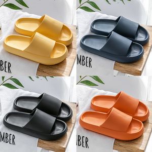 Slippers for Men Femmes Couleurs solides Hots Black Noirs doux blanc Ivory Multi Walking Mens Womens Chaussures Trainers Gai