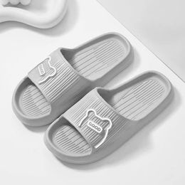 Slippers voor heren Dames Zomerslippers Rubber Comfortabele slippers Merkloze producten K5
