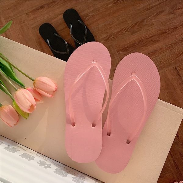 Chaussons fille coeur jelly light antidérapant fond plat clip pieds porter vacances plage sandales et pantoufles 3118 230309