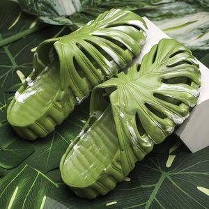 Slippers goohojio 2023 pour hommes fashion pantoufles d'été épais semelles eva pantoufles
