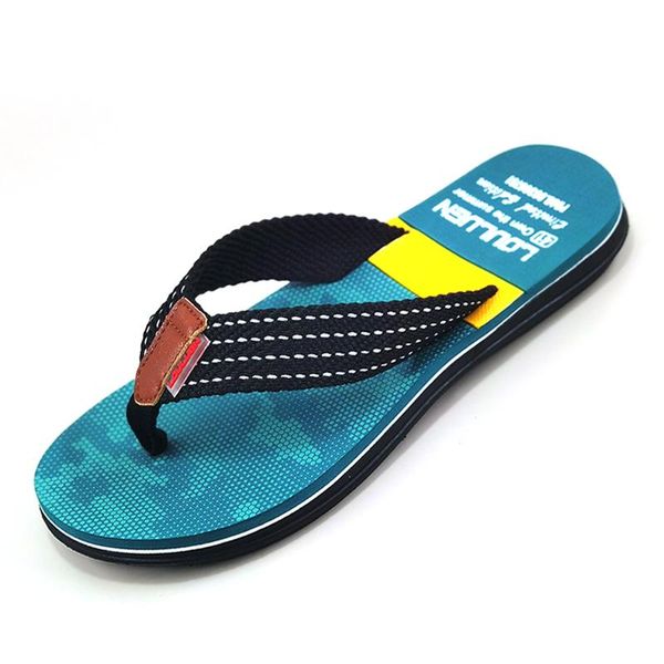 Zapatillas de marca de alta calidad, chanclas antideslizantes para hombre, moda de playa de verano, zapatillas informales resistentes al uso al aire libre