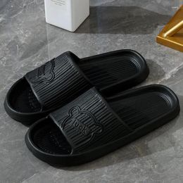 Slippers thuis binnen zomer met badkamer badtub niet-slip anti-odor eva sandalen mannen
