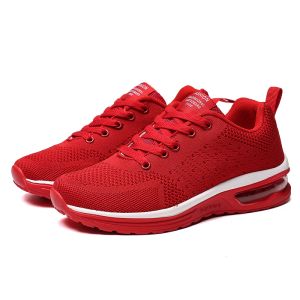 Slippers Vente chaude Air rouge Running Running pour hommes Femmes Coussin respirant Chaussures de sport Walking Men Couples Trail Running Shoes Athletic