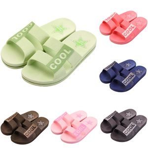 Slippers indoor buitenblauw zwart witte groene vrouwen mannen schoenen strand kust badkamer antiskid sandaal maat 36-45