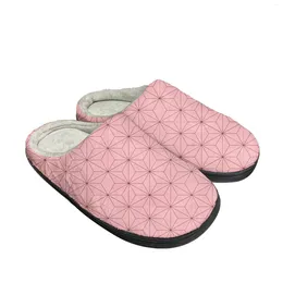 Slippers Kimetsu no yaiba cosplay nezuko tanjirou zenitsu rengoku maison coton personnalisé sandales femme