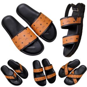 Pantoufles lettre marque sandales chaussures de plage d'été pour hommes chaussures de créateurs de luxe orange glissières antidérapantes sangles arrière chaussures à plateforme top tongs en cuir sangle croisée