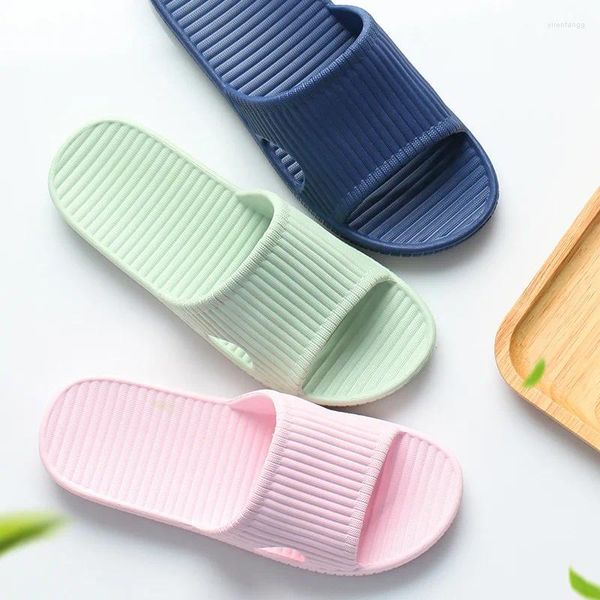 Zapatillas lO7 para hombres y mujeres de cuatro estaciones de cuatro estaciones Calzado de calzado Sandalias de baño sin deslizamiento