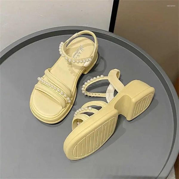 Zapatillas de tacón bajo talón 39 pies zapatillas de tenis de mujer transpirable Sandalias azules de zapatillas Sports Luxo todo 2024