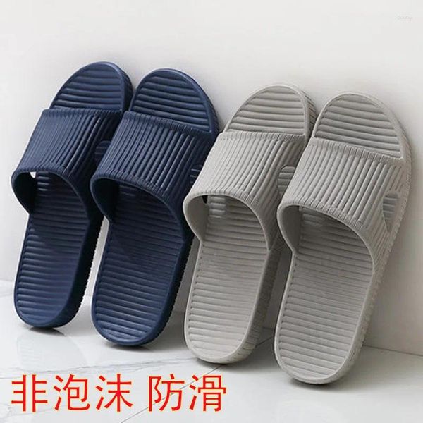 Fabricante de zapatillas Baño Baño Baño de plástico antideslizante para hombres El Baño Sandalias de verano Venta al por mayor para mujeres