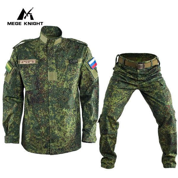 Pantoufles Mege Russion Uniforme militaire camouflage russe équipement tactique hommes en plein air des vêtements de travail d'hiver