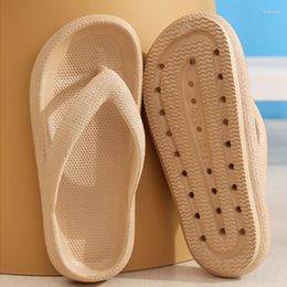 Slippers herenhuis eva flip flops vrouwen indoor orthopedische wolk slipper zomer man sandalen anti-slip badkamer platform