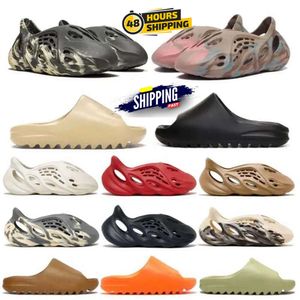 Slippers Heren Designer sandaal Dames slider Foam Slippers Vermillion Mineral Blue Onyx Pure Sandalen Oker Bot Hars Klomp Desert Ararat runr slides schoen Maat 36-47