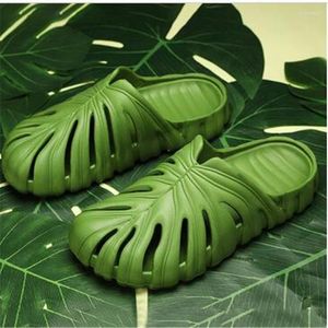 Slippers Men's Summer Séchage rapide Séchage de salle de bains drôle Flip Flip Flop Soft Sole Plateforme Chaussures Fashion Beach Sandal Male