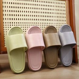 Slippers Heren Solid Home Indoor Slides Dames Platte EVA Antislip Outdoor Strandschoenen Douche Pantoufle Homme