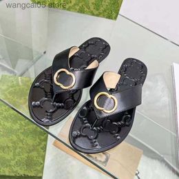 Slippers mannen vrouwen slipper fashion lady Sandalen Strand Dikke bodem Verkopen Goed slippers platform Alfabet Rubber Hoge hak slides T230701