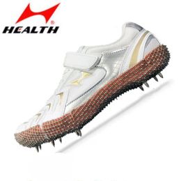 Slippers Men Women Track Field Training Sportatleten Schoenen Lichtgewicht hoogspringen Sprint Spikes Tracking Nail Sneakers Plus Size 3645