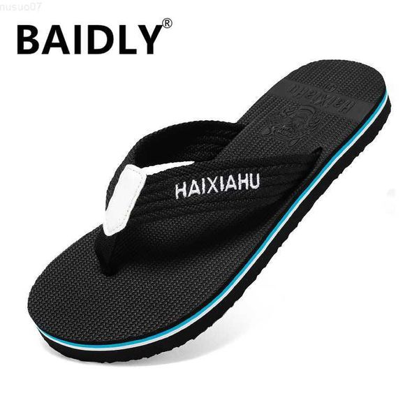 Zapatillas Nuevos hombres Zapatillas de fondo grueso Plataforma Diapositivas al aire libre Antideslizante Zapatos de diseñador de tendencia Hombres Malla Zapatos de agua Chanclas Sandalias L230718