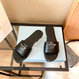 Designer SLIPPER SLIDE SANDALEN Zomer merk schoenen klassiek merk strand p casual sandalen maat vrouw vrouw buiten slipper