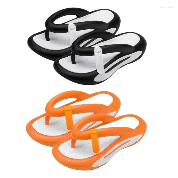 Slippers Outdoor Beach Sandals Womens Anti Slip Confortable Eva Flat Platform Chaussures confortables pour garçons Girls