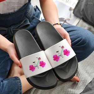 Zapatillas pintadas con estampado de bicicleta para mujer y hombre, zapatilla Versio Harajuku, zapato de playa para mujer, globo de amor, Navidad