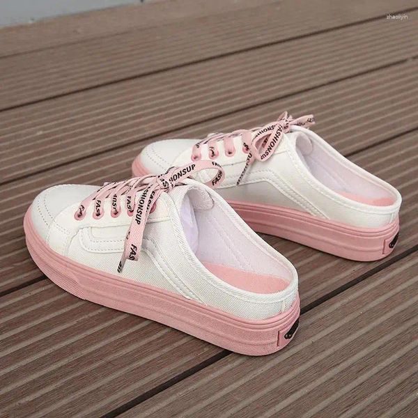 Pantoufles roses, chaussures d'extérieur pour femmes, Junior, diapositives noires, sandales d'été, Mules, mais F Vip, 2024