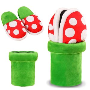 Pantoufles en peluche, pantoufles de jeu Anime pour femmes, animaux en peluche, accessoires de Cosplay, chaussures de dessin animé chaudes, cadeau pour enfants, 231017