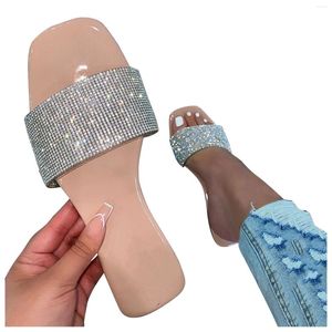 Pantoufères Rigiane à fond plat sandales de la mode Fashion Fashion Toe Toe Slipper Womens Walking Flat Flip Flop Footwear