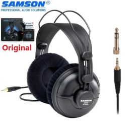 Slippers Samson SR950 Professional Studio Reference Monitor Headphone Headphone Headset Fermback Design pour l'enregistrement de la surveillance du jeu DJ