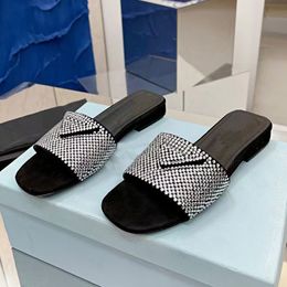 Slippers Series MOFACERS CRISTALES Sandalias zapatos Upper Alimitis Sellado