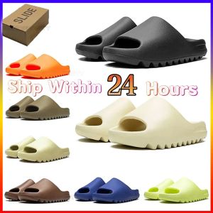 Slippels schoenen sandalen ontwerper glides gij sliders trainers zomer schuifregelaar heren mode yez bot witte hars zand strand mannen dames sandalia's onyx bot dhgate