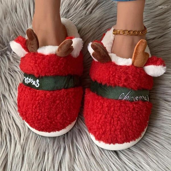 Slippers courtes moles de mode décontractées pour femmes