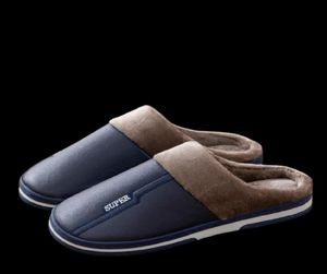 Slippels Maat 47 48 49 50 Men Autumn Winter Warm Groot Waterdicht Grote slaapkamer Slaapkamer Casual schoenen Huis Indoor Dia's4814930