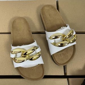 Zapatillas tamaño de verano 2024 playa zapatos grandes para mujeres de corcho de corcho casual hebilla doble no salpicadera