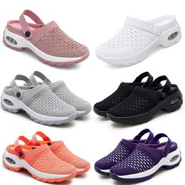Zapatillas de envío gratis Sliders Sliders Beach Outdoors Summer Holiday Sneaker Trainers Shoes Women Girl Size 35-43 Gai