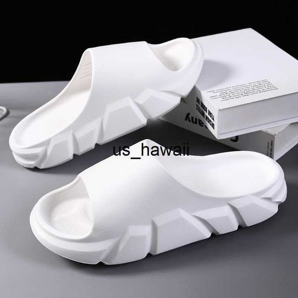 Slippers Slippers Unisexe Men de la maison d'été masculine Massage Men des femmes Sandales non glissées Eva Man Flip Flops Brand Beach Chaussures 0218V23